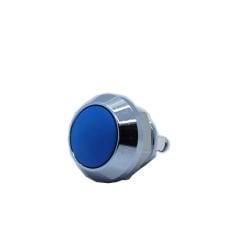Butto EJ12-231-AB IP67 12mm Bombe Kafa Metal Yaylı Buton Işıksız Mavi