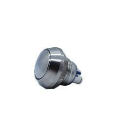 Butto EJ12-231-A IP67 12mm Bombe Kafa Metal Yaylı Buton Işıksız Nikel