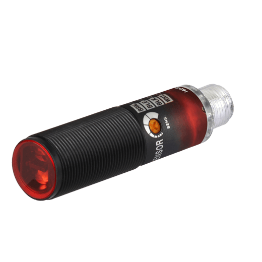 Autonics BRQP100-DDTA-C-P Cisimden Yansımalı 100mm Algılama PNP L/D On M18 Plastik M12 Konnektörlü Fotoelektrik Sensör