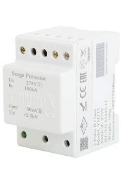 Trimbox YM1T1 (100 kA) B Sınıfı 2 Kutuplu Parafudr