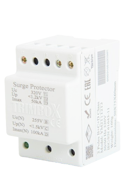 Trimbox YM2T1T2T3 (100 kA) B+C+D Sınıfı 2 Kutuplu Parafudr