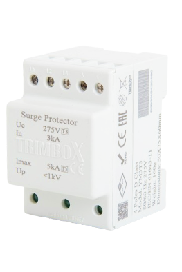 Trimbox YM3T3 (3/5 kA) D Sınıfı 4 Kutuplu Parafudr
