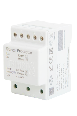 Trimbox YM4T1T2 (100 kA) B+C Sınıfı 4 Kutuplu Parafudr