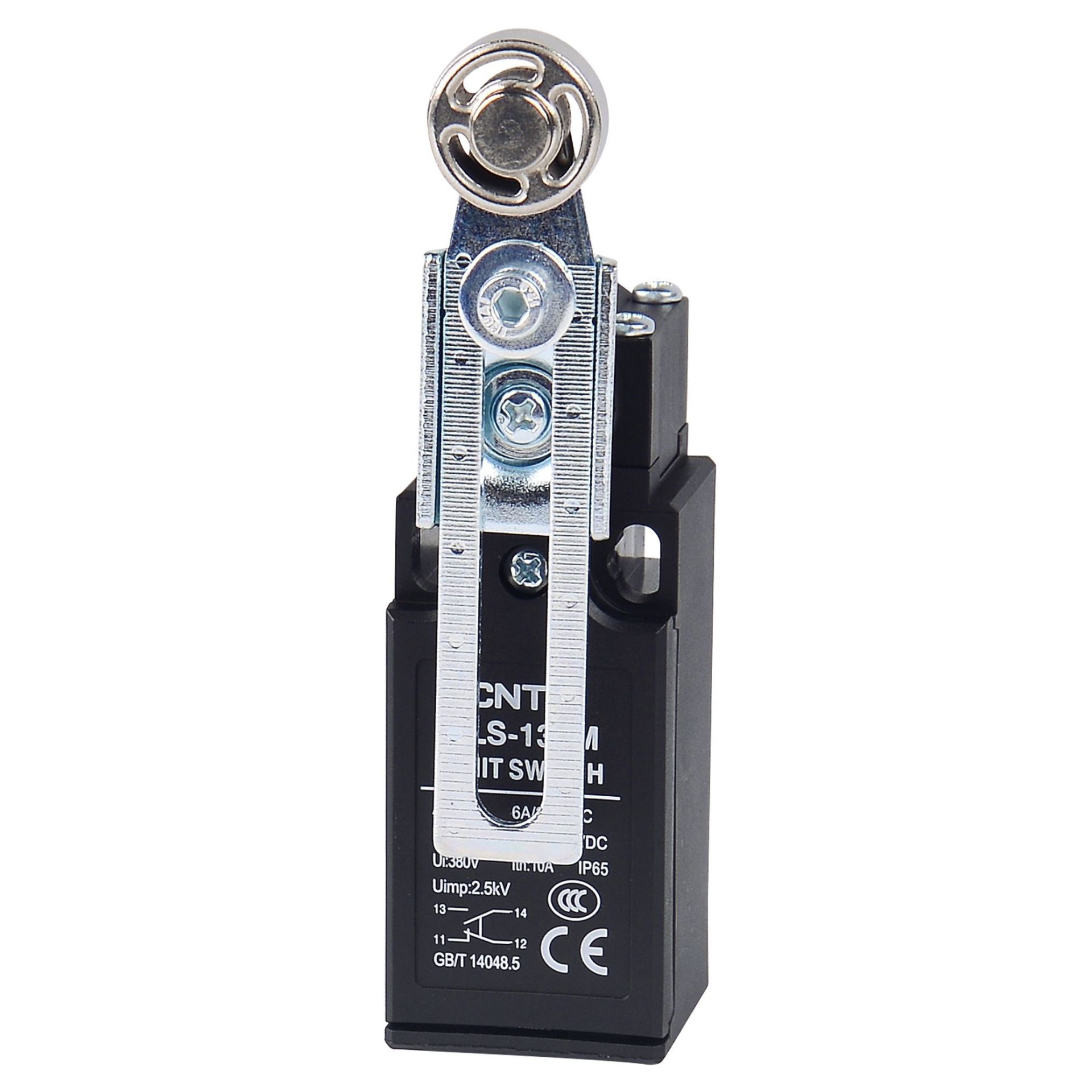 CNTD CLS-131M Dar Gövde Açısal Kol Ayarlı Metal Makaralı Limit Switch