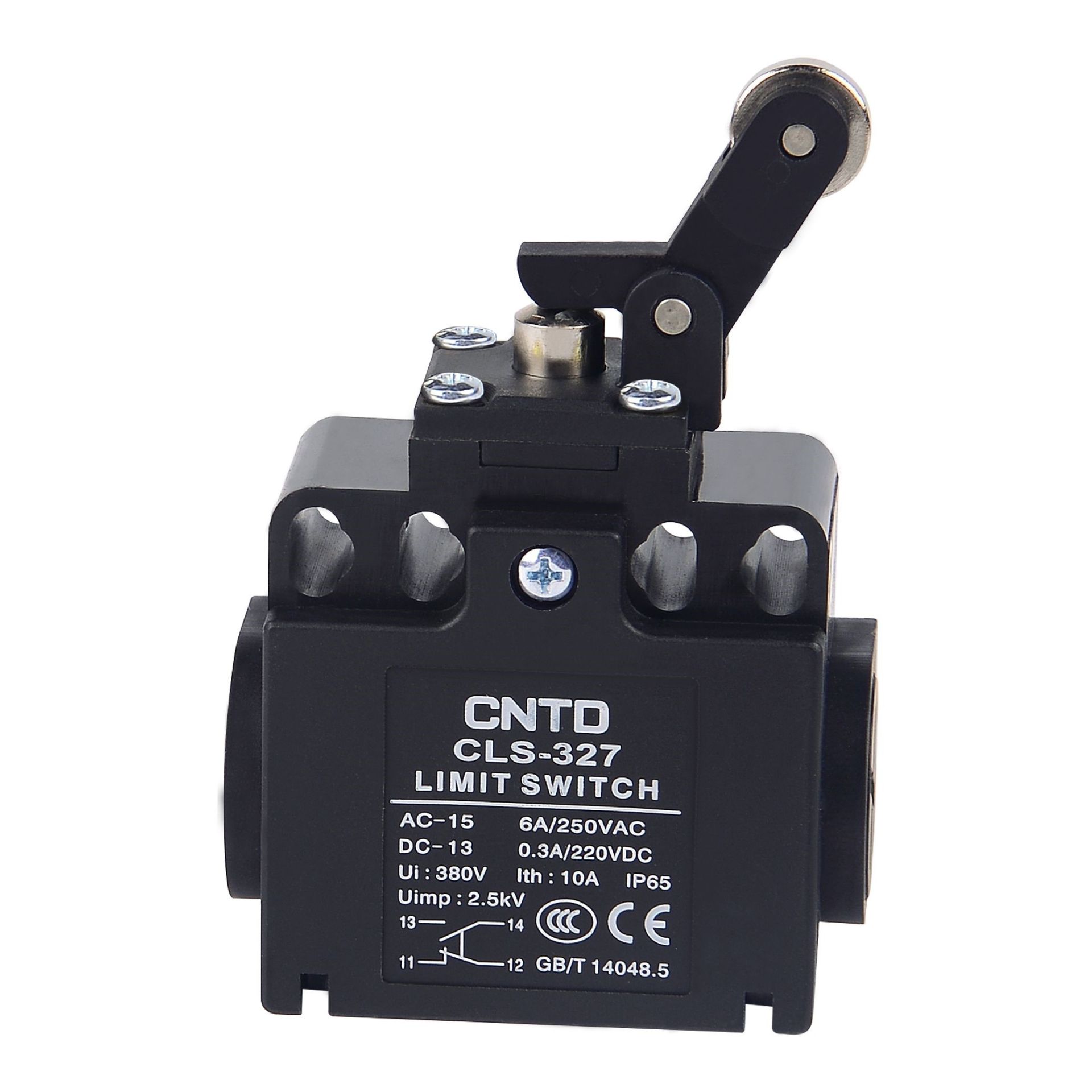 CNTD CLS-327 Geniş Gövde Ters Açısal Kol Metal Makaralı Limit Switch
