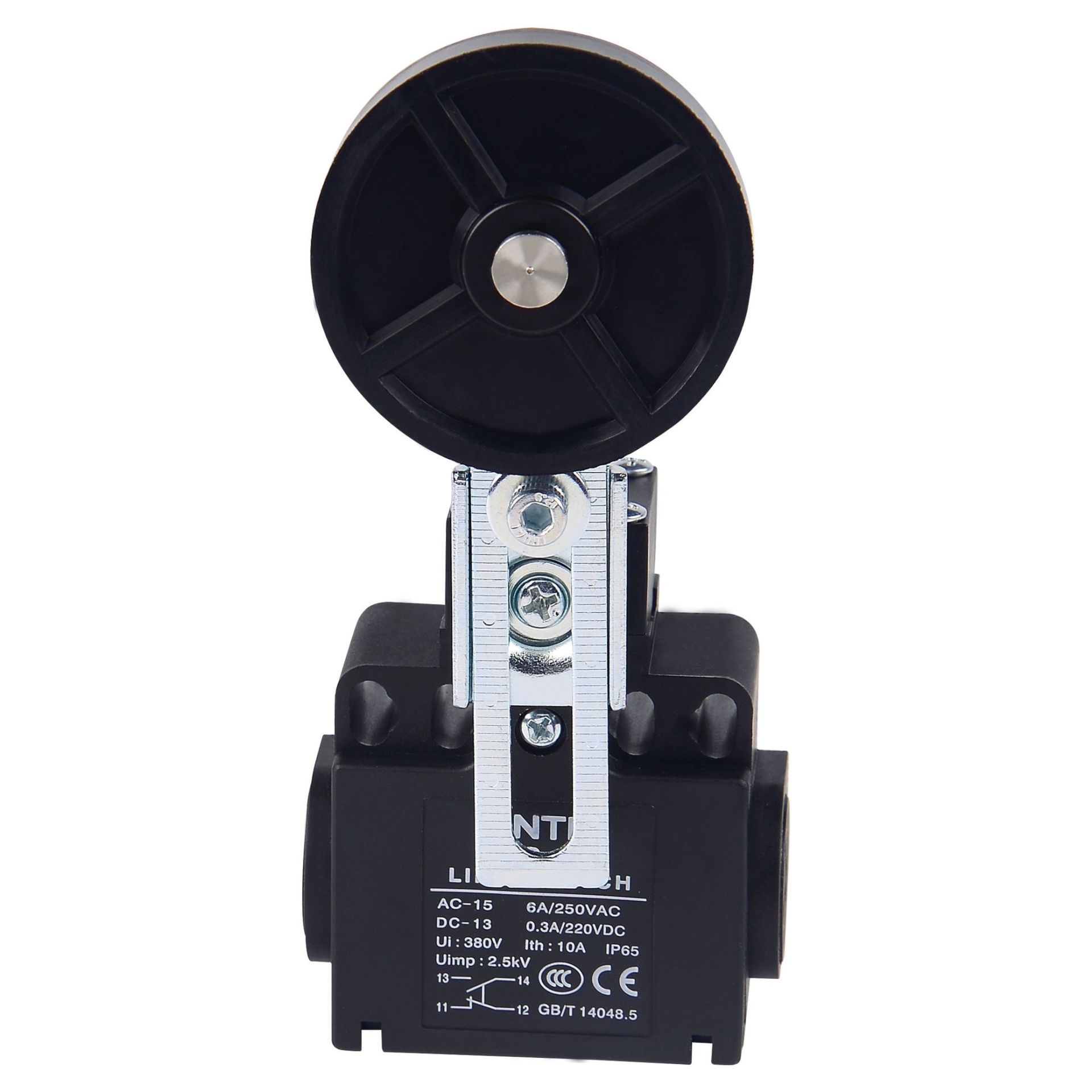 CNTD CLS-391 Geniş Gövde Açısal Ayarlı Kol 50mm Kauçuk Makaralı Limit Switch