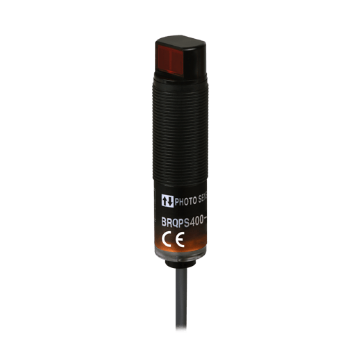 Autonics BRQPS400-DDTA-P Cisimden Yansımalı 400mm Algılama PNP L/D On M18 Plastik Kablolu 90 Derece Fotoelektrik Sensör