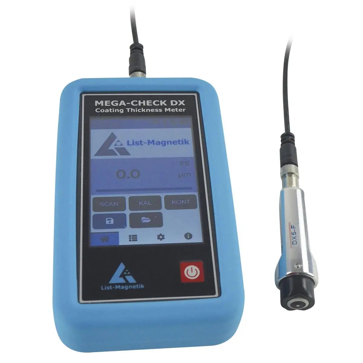 List Magnetik LM-MCDX-5F Kaplama Kalınlığı Ölçüm Cihazı