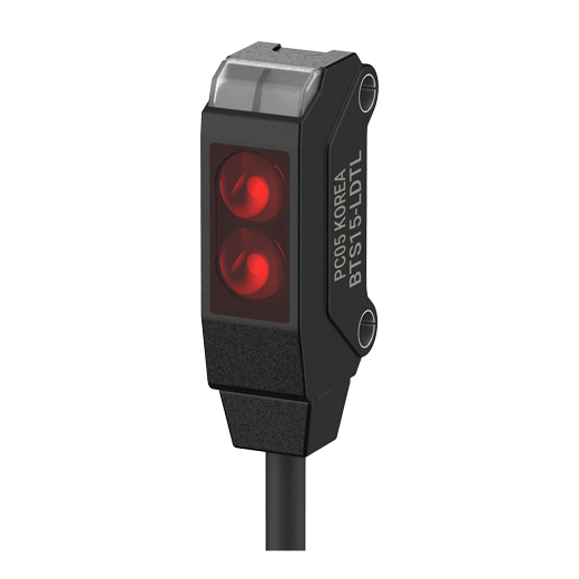 Autonics BTS15-LDTL-P Cisimden Yansımalı 15mm Algılama PNP Light On Minyatür Kablolu Fotoelektrik Sensör