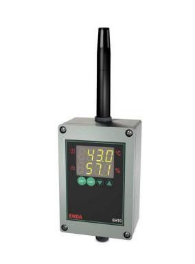 Enda EHTC-LV-W-100 10-30VDC/8-24VAC Nem ve Sıcaklık Kontrol Cihazı