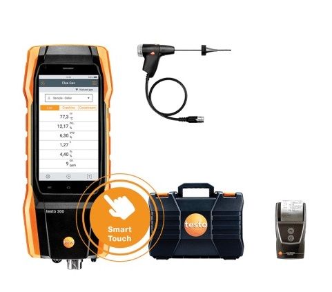 Testo 300 LL Yazıcılı Baca Gazı Analiz Cihazı