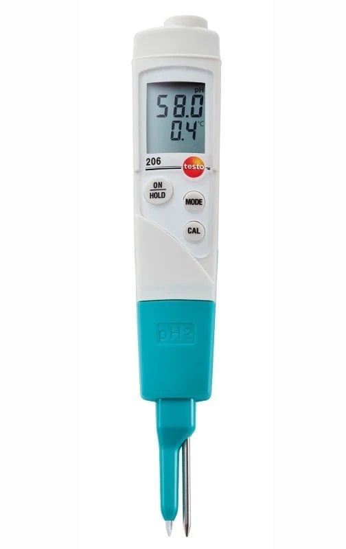 Testo 206-pH2 Ph Metre ve Sıcaklık Ölçüm Cihazı