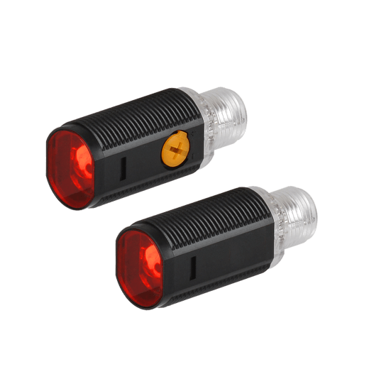 Autonics BRQP20M-TDTB-C Karşılıklı 20M Algılama NPN L/D On M18 Plastik M12 Konnektörlü Fotoelektrik Sensör