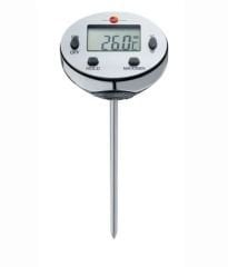 Testo Mini Göstergeli Su Geçirmez 12cm Daldırma/Batırma Tip Termometre