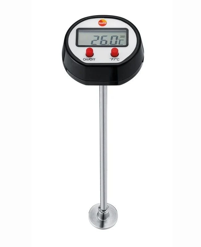 Testo Mini Göstergeli 12cm Yüzey Termometresi