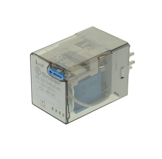 Finder 60.13.9.048.0040 48VDC 10A 11 Pinli Üç Kontak Röle