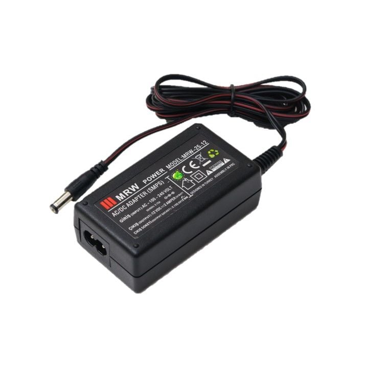Mervesan MRW-2512 12VDC 2A Masaüstü Tipi Adaptör