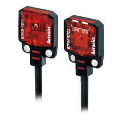 Autonics BTF1M-TDTD-P Karşılıklı 1M Algılama PNP Dark On Minyatür Kablolu Fotoelektrik Sensör