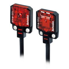Autonics BTF1M-TDTL Karşılıklı 1M Algılama NPN Light On Minyatür Kablolu Fotoelektrik Sensör