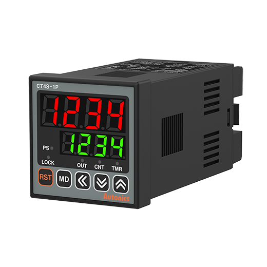 Autonics CT4S-1P4 100-240VAC 4 Hane 48x48mm Dijital Sayıcı