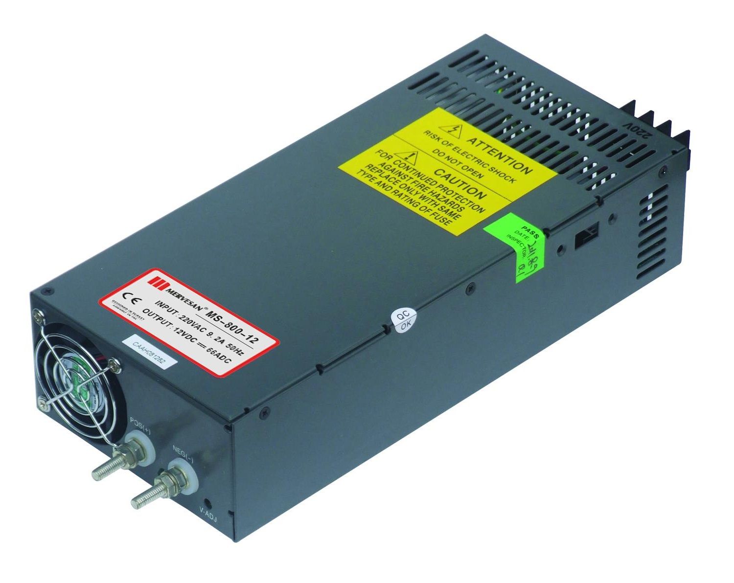 Mervesan MT-800-24 24VDC 31A Metal Kasa Güç Kaynağı