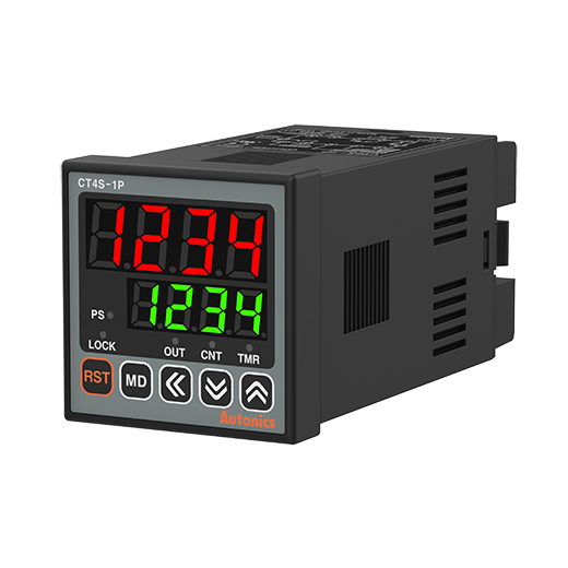 Autonics CT4S-1P4T 100-240VAC 4 Hane 48x48mm RS485 Dijital Sayıcı