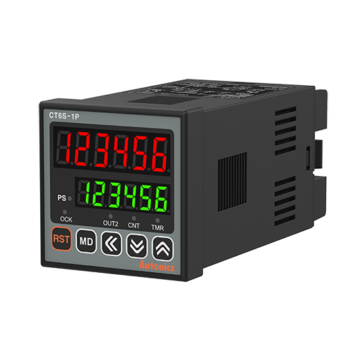 Autonics CT6S-1P4 100-240VAC 6 Hane 48x48mm Dijital Sayıcı