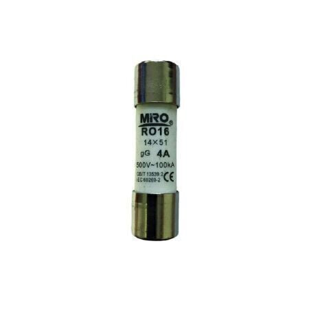 Bor Miro RO16 500V 40A gG 14x51 mm 500V 40A Gecikmeli Porselen Sigorta