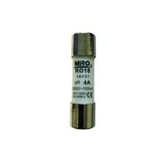 Bor Miro RO16 500V 63A gG 14x51 mm 500V 63A Gecikmeli Porselen Sigorta