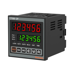 Autonics CT6M-2P2T 24-48VDC/24VAC 6 Hane 72x72mm RS485 Dijital Sayıcı