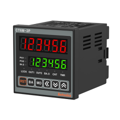 Autonics CT6M-2P4T 100-240VAC 6 Hane 72x72mm RS485 Dijital Sayıcı