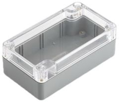 Altınkaya SE-210 115X65X40 MM IP67 Contalı Kutu Şeffaf Kapak - Etiket Havuzsuz