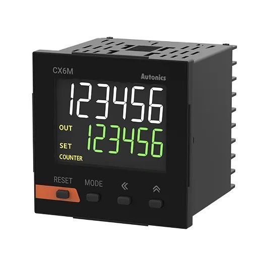 Autonics CX6M-1P2 24-48VDC/24VAC 6 Hane 72x72mm Dijital Sayıcı