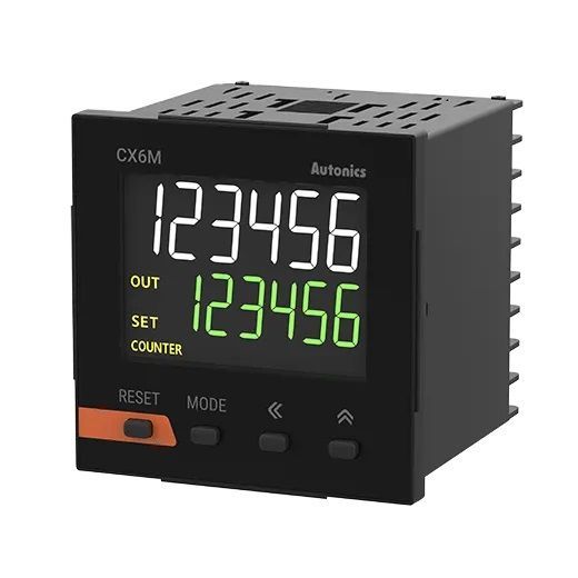Autonics CX6M-2P2 24-48VDC/24VAC 6 Hane 72x72mm Dijital Sayıcı