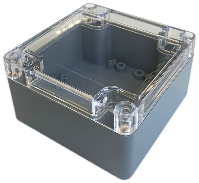 Altınkaya SE-218 100X100X55 MM IP67 Contalı Kutu Şeffaf Kapak