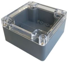 Altınkaya SE-218 100X100X55 MM IP67 Contalı Kutu Şeffaf Kapak