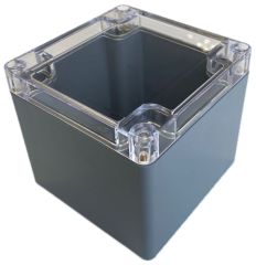 Altınkaya SE-220 100X100X90 MM IP67 Contalı Kutu Şeffaf Kapak
