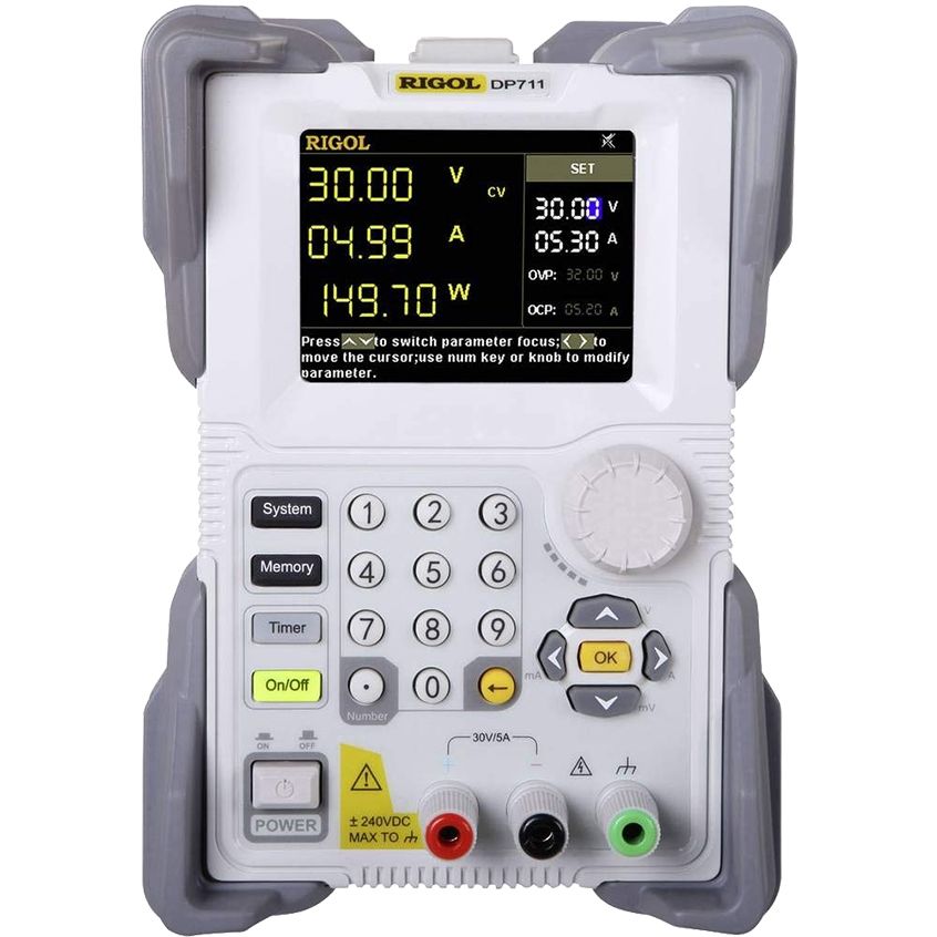 Rigol DP711 150W 30V 5A Tek Çıkışlı Programlanabilir DC Güç Kaynağı