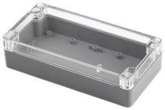 Altınkaya SE-225 160X80X40 MM IP67 Contalı Kutu Şeffaf Kapak