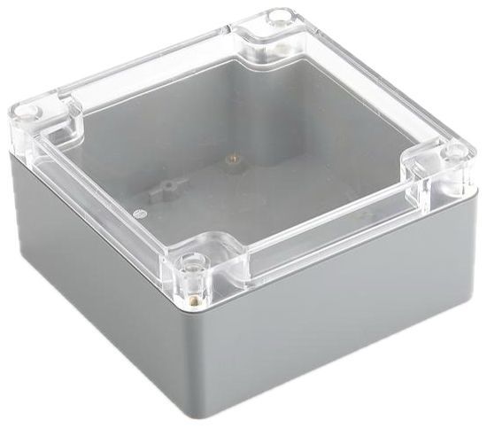 Altınkaya SE-230 120X120X60 MM IP67 Contalı Kutu Şeffaf Kapak