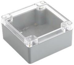 Altınkaya SE-230 120X120X60 MM IP67 Contalı Kutu Şeffaf Kapak