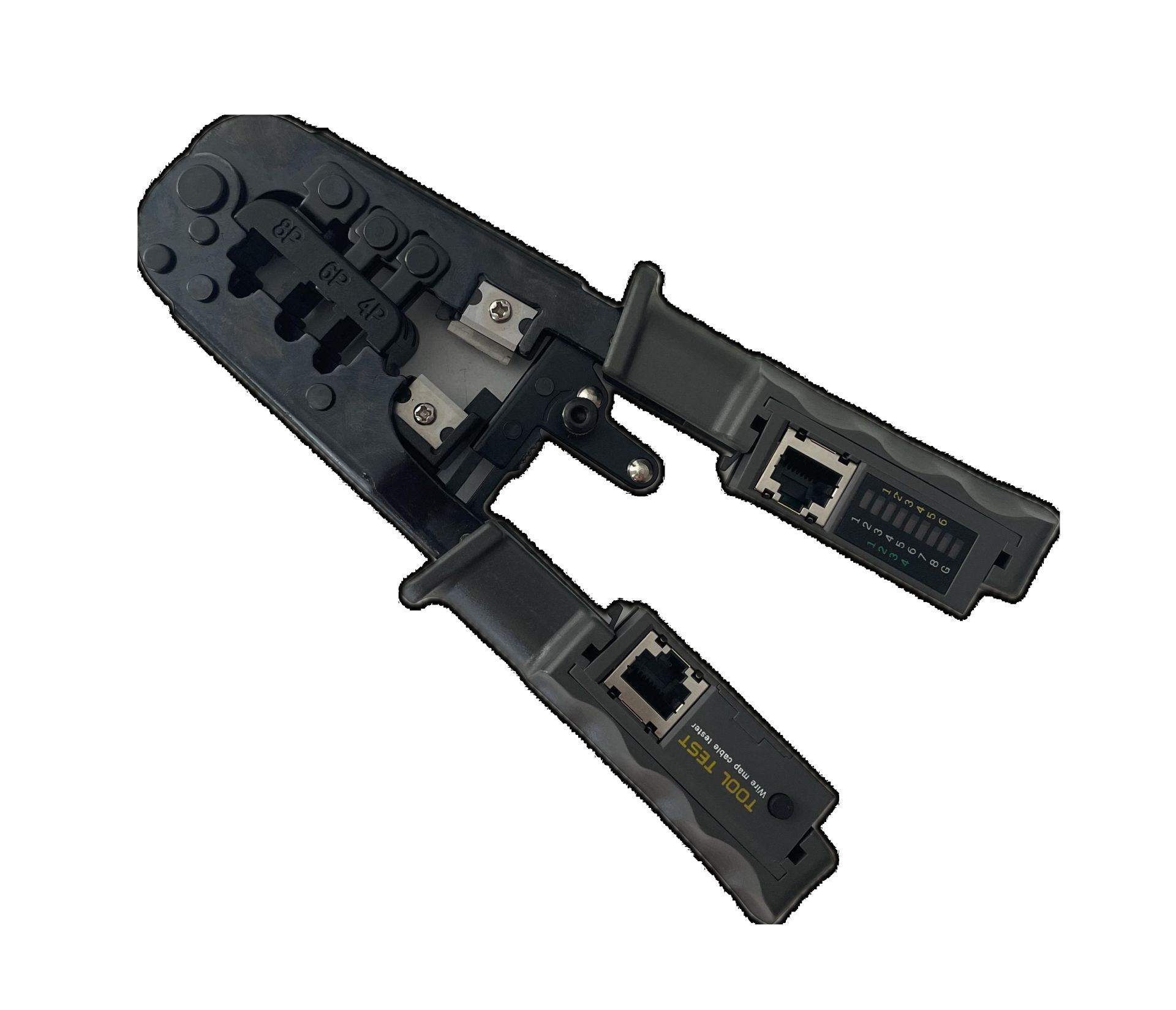 Isıso 468ST 8P8C/RJ45, 6P6C/RJ11 VE 6P4C/RJ12 Sıkma Pensesi