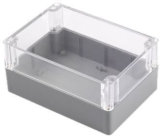 Altınkaya SE-238 171X121X80 MM IP67 Contalı Kutu Şeffaf Kapak