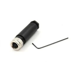 BNB-M0803FS M8 3 Pin Düz Dişi Sensör Soketi