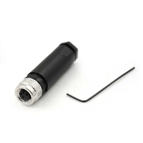 BNB-M0804FS M8 4 Pin Düz Dişi Sensör Soketi