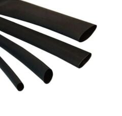 Woer DRM-S-0001 0,8mm Siyah Isı İle Daralan Makaron 200m