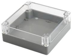 Altınkaya SE-244 160X160X60 MM IP67 Contalı Kutu Şeffaf Kapak