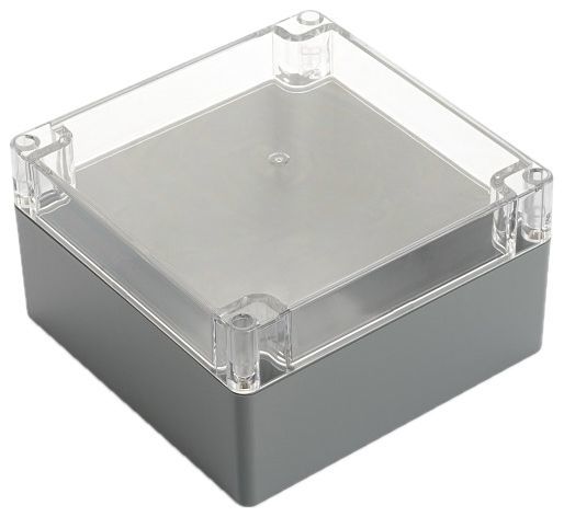 Altınkaya SE-246 160X160X90 MM IP67 Contalı Kutu Şeffaf Kapak