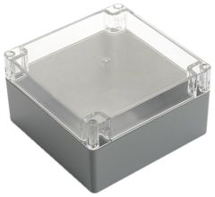 Altınkaya SE-246 160X160X90 MM IP67 Contalı Kutu Şeffaf Kapak