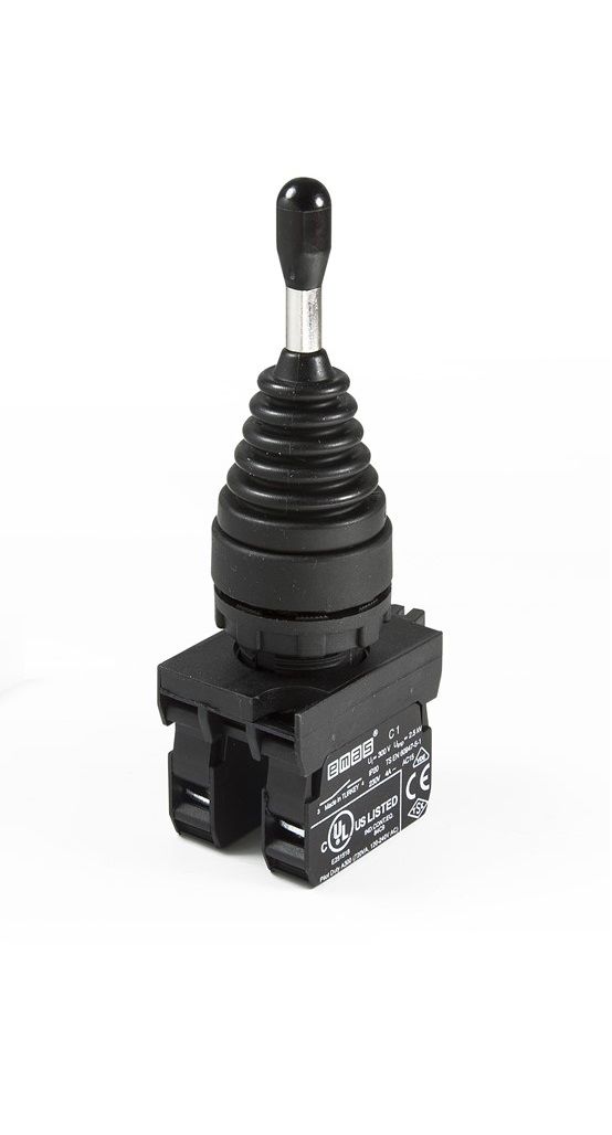 Emas CP101DJ20 22mm 2 Yönlü Plastik Kalıcı Joystick Buton